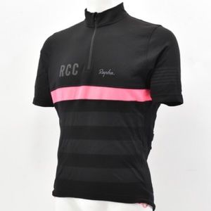 Rapha RCC Pro Team Merino wool cycling Jersey.